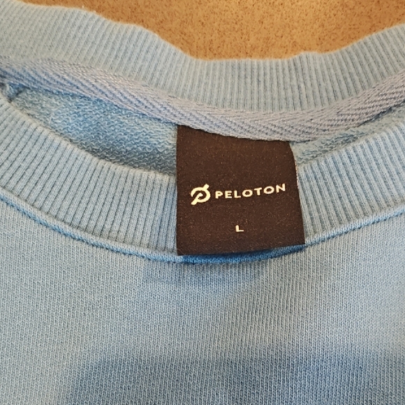 Peloton Sky Blue Crewneck Sweater - Picture 4 of 4